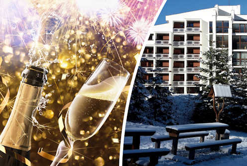 New Year's Eve or Štefan stay on 5 days / 4 night with half-board. Hotel SOREA MARMOT right in Jasna pod Chopkom. You also have the 1 entrance to the thermal pool at SOREA MAY. New Year's Eve New!